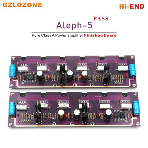 2CH-HI-END-Purple-gold-PASS-Aleph-5-FET-A5-Pure-Class-A-Power-amplifier ...