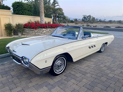 1963 Ford Thunderbird Sports Roadster 390ci V8 Muscle Vintage Cars