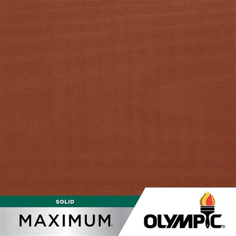 Olympic Maximum 1 Gal Sc 1011 California Rustic Solid Color Exterior Stain And Sealer In One