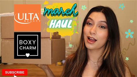 FINALLY MY MARCH BOXYCHARM DROP SHOP ULTA 21 DAYS OF BEAUTY HAUL