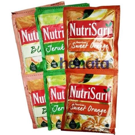 Jual Nutrisari Sachet Renceng Renteng All Variant Di Seller Henata