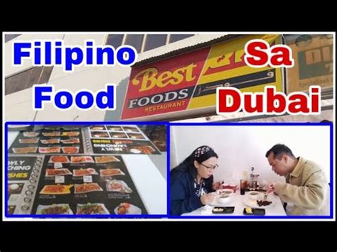 Filipino Food Sa Deira Dubai Best Foods Restaurant Deira Filipino