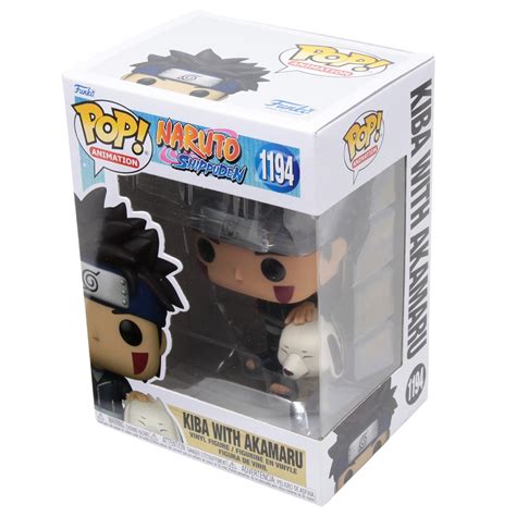 Funko POP Animation Naruto Shippuden Kiba With Akamaru Navy