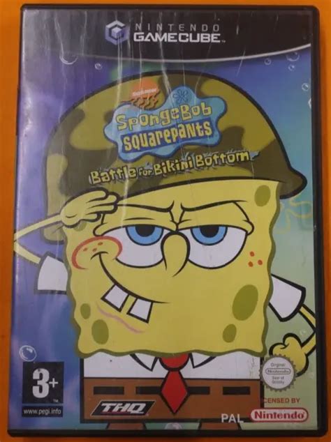 Spongebob Squarepants Battle For Bikini Bottom Nintendo Gamecube £45