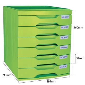 Sds Desk Drawer Filing System Green