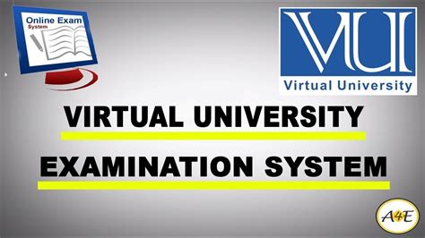 Virtual University Mid Term Final Exam Demo YouTube