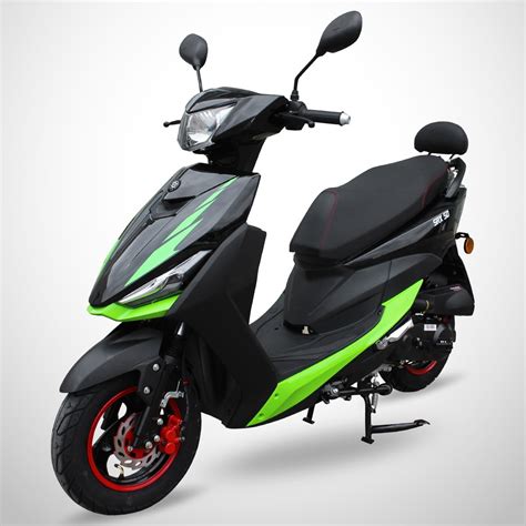 Scooter Srx 50 Jiajue Vert Scooter 50cc 4 Temps Euro 5