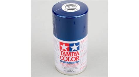 Tamiya America Inc Ps 59 Dark Metallic Blue 100ml Spray Can Tam86059