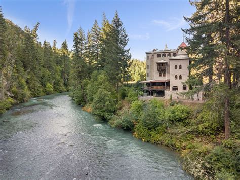 Castle Like Estate By White Salmon River For Sale At 23 Million