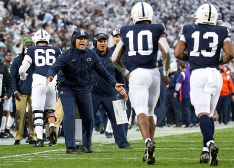 Why Was Penn State Coach James Franklin Doing Pushups On The Sideline Sports Illustrated Penn