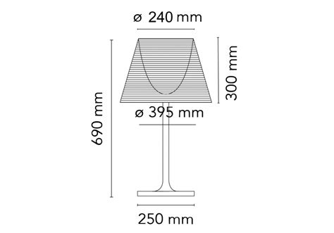 Ktribe T1 Glass Flos Lampada Da Tavolo Milia Shop