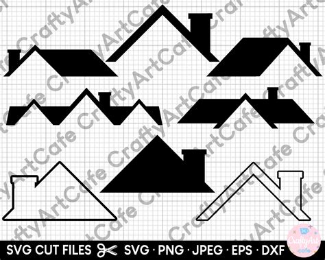 House Roof Outline Clipart Image