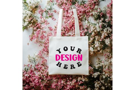 Natural Canvas Tote Bag Mockup Graphic By Mockup And Design Store · Creative Fabrica