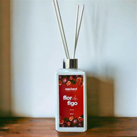 Difusor Aromatizador De Ambientes Flor De Figo Elo7