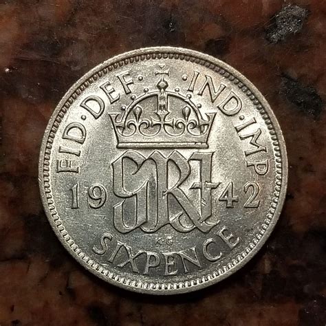 Great Britain Six Pence Coin Silver B Ebay