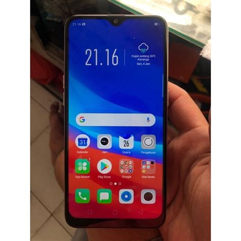 Jual Oppo A Gb Gb Second Ex Resmi Mulus Normal Pemakaian Shopee