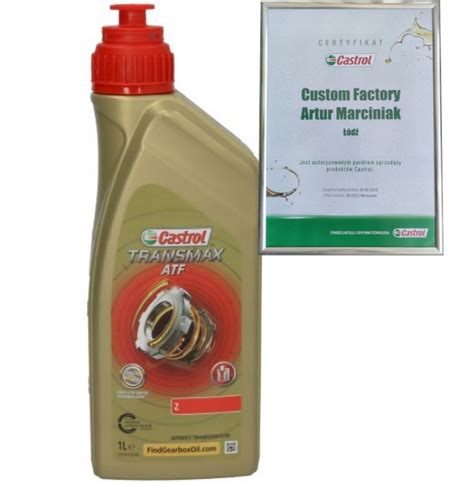 CASTROL TRANSMAX ATF Z 1L OLEJ PRZEKŁADNIOWY VW Audi 501 60 15D6CD za