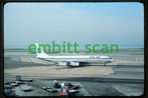 Original Slide Pan Am Boeing 707 321b N434pa Clipper Tony Jannus