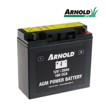 Batterie Pour Tracteur Tondeuse Arnold U Ah