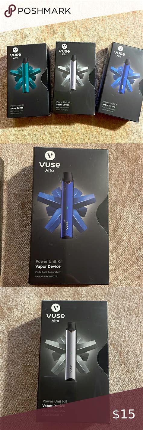 Nib 8 Vuse Alto Vapor Devices Power Unit Kits Pods Not Included