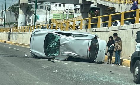 Heridas 2 Personas En Volcadura De La Salida A Charo Morelia