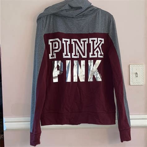 PINK Victoria S Secret Tops Victorias Secret Pink Colorblock Full