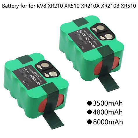 14 4V 3500 4800 8000mAH SC Ni MH Rechargeable Battery Pack Vacuum