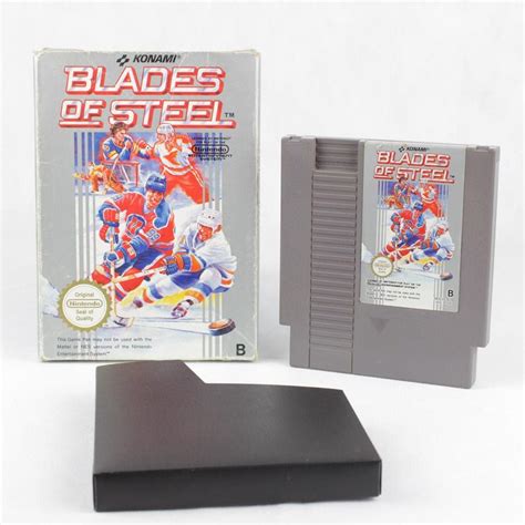 Blades Of Steel Nintendo Nes Boxed Pal B Scn Wts Retro