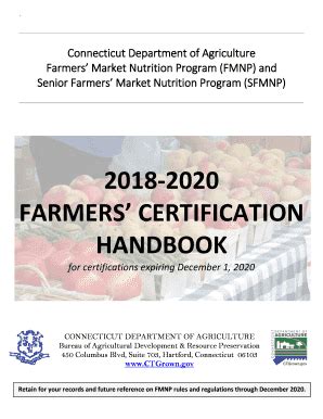 Fillable Online Farmersmarketnutritionprogram Fmnp And Fax Email Print