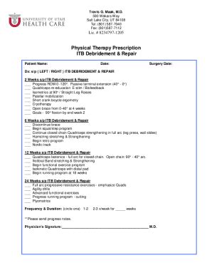 Fillable Online Itb Repair Specific Pt Protocol Fax Email Print Pdffiller