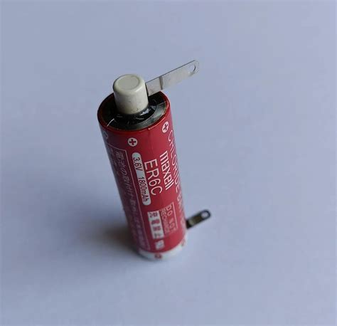 For Plc Er C Maxell Lithium Battery Cell Size Aa Battery Capacity