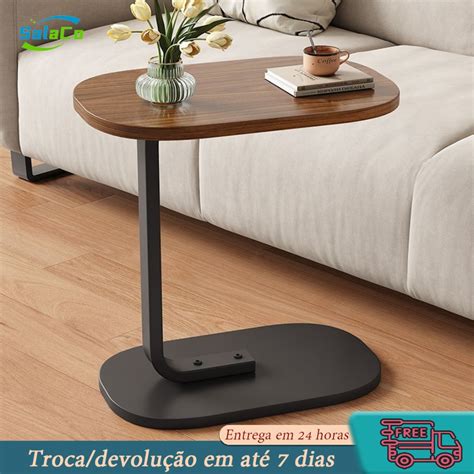 Mesa Lateral Sala Moderna - Mesa lateral moderna para sala de estar e quarto - Mesa de centro ...