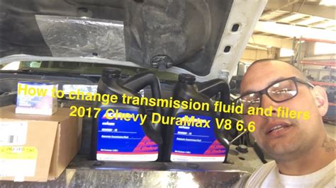 2017 Chevy Silverado Transmission Fluid Change