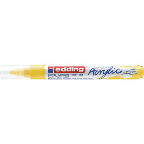 Edding Acrylmarker Medium Mm Verkeersgeel Be Creative Shop