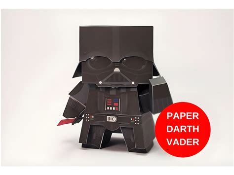 Darth Vader Printable Activity Sheets Darth Vader Paper Etsy