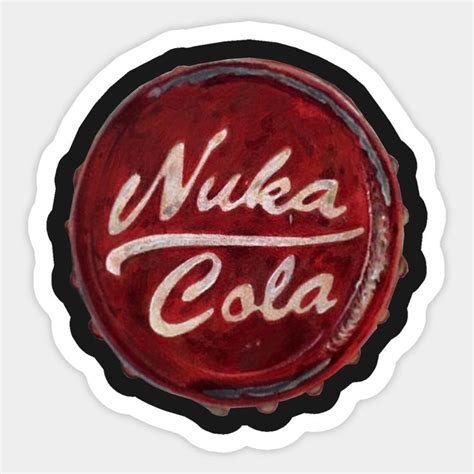 Nuka Cola Sticker By Blazingturtle Cola Nuka Cola Caps Stickers