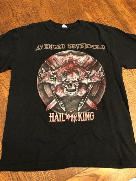 Avenged Sevenfold Hail To The King Tour 2013 Graphic Gem