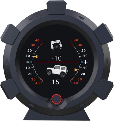 AUTOOL X95 GPS Velocímetro MPH Inclinómetro de automóvil Medidor de