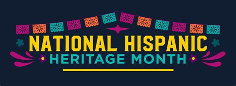 Hispanic Heritage Month Logo Stock Illustration - Download Image Now ...