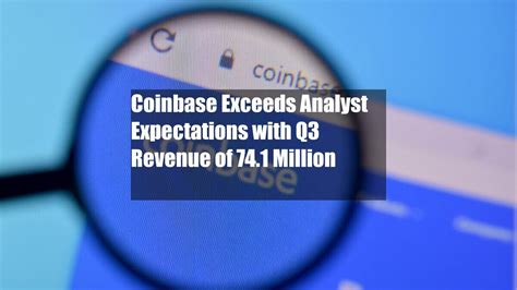 Coinbase Exceeds Analyst Expectations With Q3 Revenue Of 674 1 YouTube