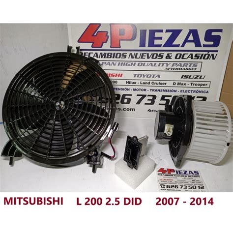 Mitsubishi L Triton Did Electroventilador Piezas