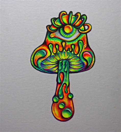 Trippy Mushroom By Nicodauk On Deviantart