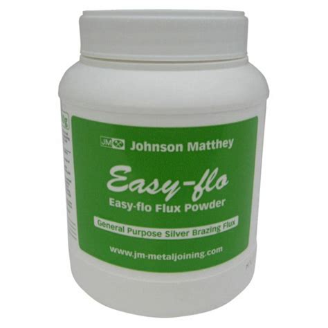 Johnson Matthey Easy Flo Flux Powder Advanced Welding Supplies