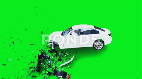 Green Car Crash