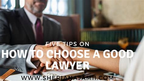 How To Choose A Good Lawyer In Your Area