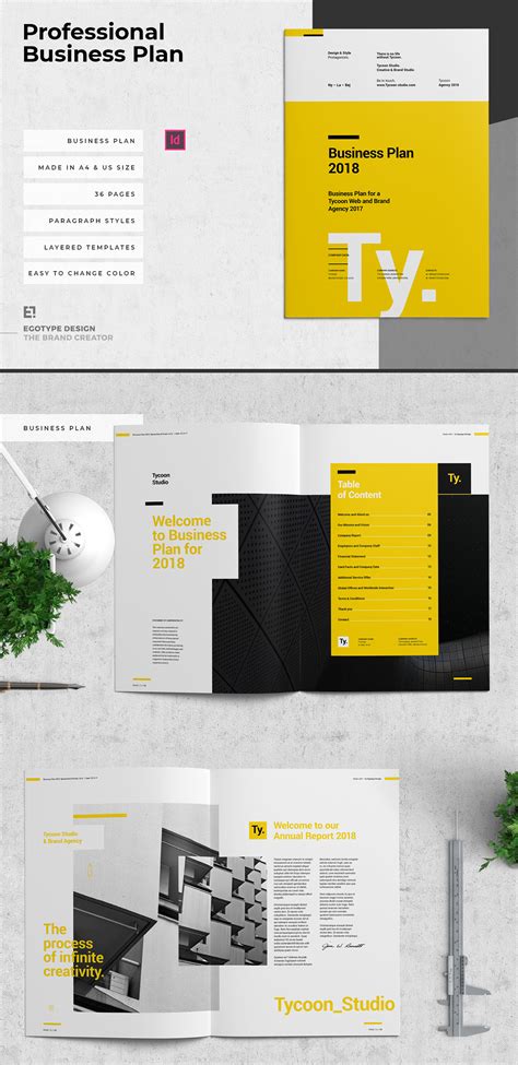 Business Plan - Tycoon Series on Behance