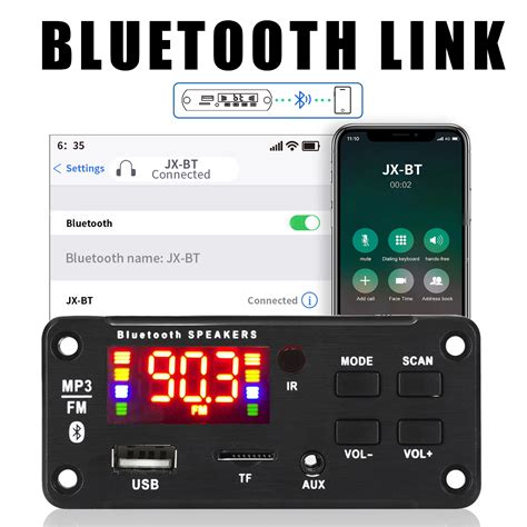 Dc V Wireless Bluetooth Mp Decoder Board Hifi Stereo Audio