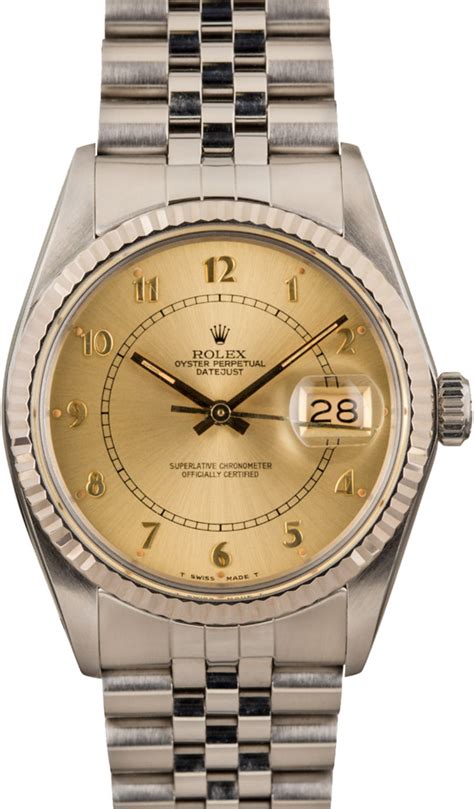 Buy Used Rolex Datejust Bob S Watches Sku