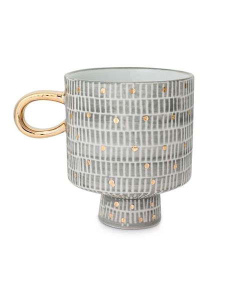 Oliver Bonas - Tamma Grey Porcelain Mug | Porcelain mugs, Mugs, Porcelain