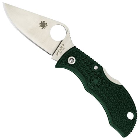 Spyderco ManBug ZDP 189 Steel Plain Edge Folding Knife Wholesale